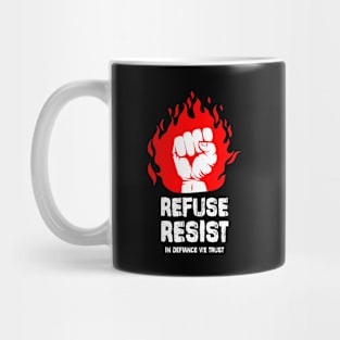 Refuse/Resist Mug
